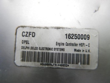 СТАРТЕРНЫЙ КОМПЛЕКТ ДЛЯ ЗАПУСКА OPEL ZAFIRA A I 1.6