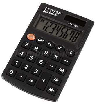 Kalkulator kieszeniowy CITIZEN SLD-200NR