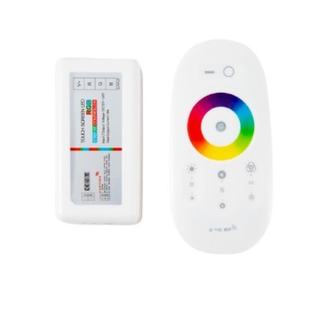STEROWNIK TAŚM LED RGB PILOT DOTYKOWY KONTROLER