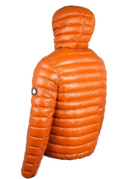 Męska kurtka puchowa BERGSON BERGE 3XL pomarańczowy