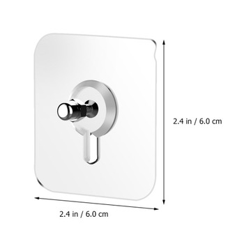 50 szt. Samoprzylepna śruba wisząca wieszak na naklejki