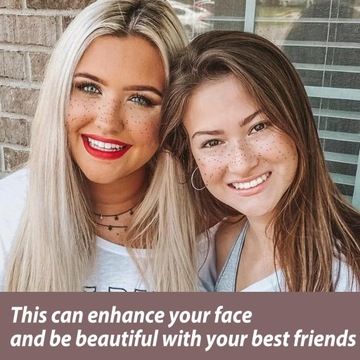 6 водонепроницаемых пятен от веснушек. Удобная временная защита от пота.