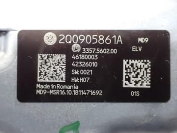 UZAMČENÍ SLOUPCE ŘÍDÍCÍ EVROPA 2Q0905861A VW T-ROC 19R