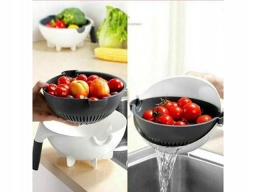 СЛАЙСЕР ОВОЩЕЛЕЗКА С ЧАШОЙ ​​ДИЛЬЦЕР, ЧИСЛИТЕЛЬ С 7 ЛЕЗВИЯМИ