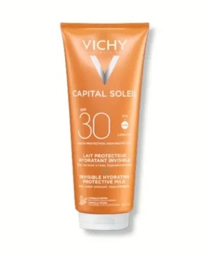 Vichy Ideal Soleil Capital SPF30 mleczko ochronne do twarzy i ciała 300 ml