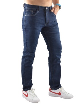 ДЖИНСЫ МУЖСКИЕ K&L ТЕМНО-СИНИЕ БРЮКИ 38/30