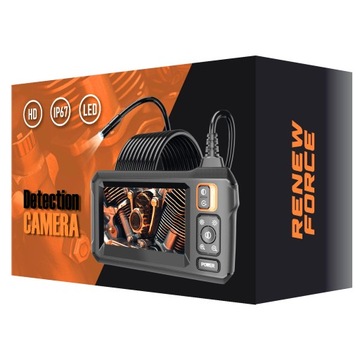 Камера для осмотра эндоскопа FULL HD 5M IPS-дисплей 4,3-дюймовый светодиодный CMOS 1080p