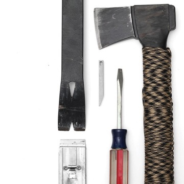 Мини-брелок с ломом, многофункциональный инструмент Прочная и долговечная карманная монтировка