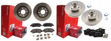 TARCZE KLOCKI BREMBO PRZÓD TYŁ OPEL INSIGNIA 17'