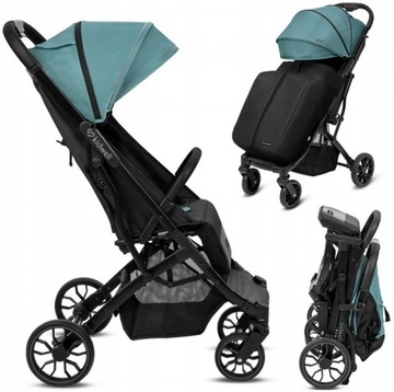 WÓZEK SPACEROWY SPACERÓWKA KIDWELL COLMER KOMPAKTOWY + OCIEPLACZ DO 22 KG