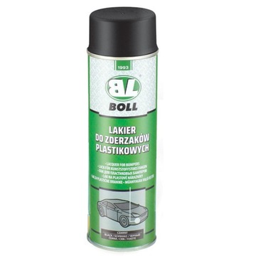 BOLL lakier do plastiku zderzaków spray CZARNY