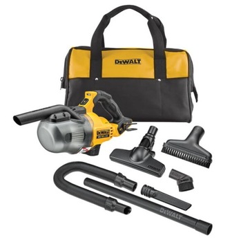 DCV501LN DEWALT 18V XR ODKURZACZ RĘCZNY KLASY L BODY KOMPLET TORBA SSAWKI