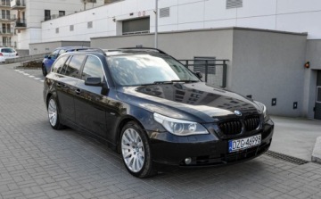 BMW Seria 5 E60 Touring 523 i 177KM 2007 BMW Seria 5 2,5 LPG 2007 r. 2.5 BenzynaLPG 177KM, zdjęcie 5