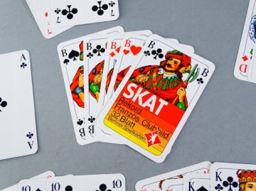 СТАРЫЕ ИГРОВЫЕ КАРТЫ СКАТ Berliner Spielkarten