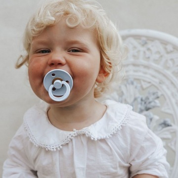 Соска-пустышка BIBS SOOTHING 18+ HEVEA RUBBER, 2 шт.