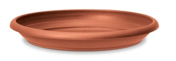 Duża podstawka pod doniczkę okrągła 54 cm terakota