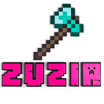 Топор в стиле MINECRAFT Меч, украшение для детской комнаты, 3D украшения