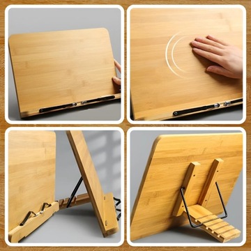 ПОДДЕРЖКА ДЛЯ КНИГИ ПОДСТАВКА ДЛЯ ПЛАНШЕТА ДЛЯ ЧТЕНИЯ BAMBOO