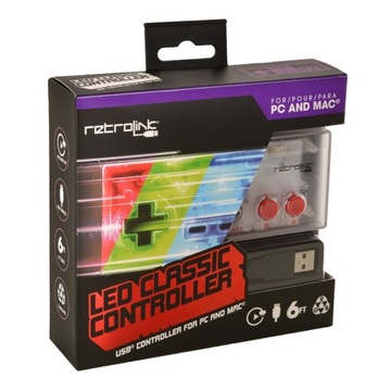 Retrolink Nowy Pad USB do emulacji NES Pegasus RGB