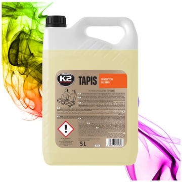 K2 TAPIS 5L Płyn Do Czyszczenia Tapicerki i Podsufitówki Samochodowej