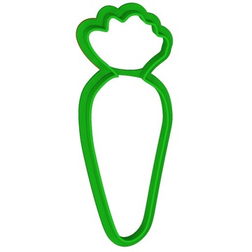 Foremka wykrawacz do ciastek marchew marchewka 8cm
