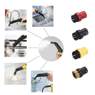 ЩЕТКИ СИЛЬНЫЕ ПАРОВЫЕ 5 шт. Для Karcher SC1 SC2 SC3 SC4 SC5 SC7 CTK10.