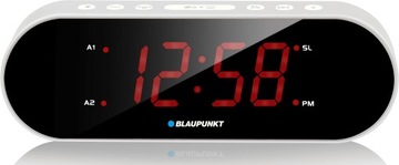 Radiobudzik LED SREBRNY BLAUPUNKT CR6SL