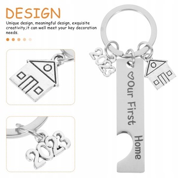 3 пары украшений для вечеринок из нержавеющей стали.