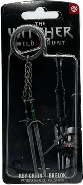 THE WITCHER 3 GERALT TWO SWORDS KEYCHAIN