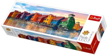 Puzzle KRAJOBRAZOWE 1000 Elementów Groningen Trefl PIĘKNY OBRAZEK
