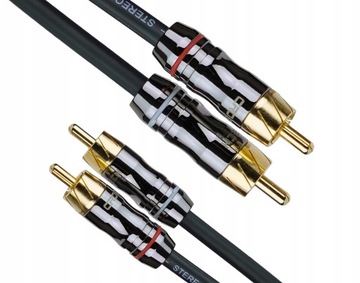 Kabel audio cinch Klotz 2RCA 2xRCA przewód - 1m