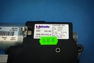 MOTOR STŘEŠNÍHO OKNA AUDI A6 4G A7 4G8 FACELIFT 4G8959591A