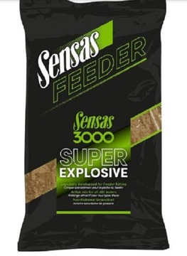 Zanęta Sensas 3000 1kg. Feeder Super Explosive