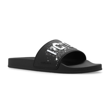 DSQUARED2 Czarne klapki Slide Sandals 44