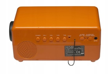 ДЕНВЕР РЕТРО РАДИО БУДИЛЬНИК, НА БАТАРЕЯХ