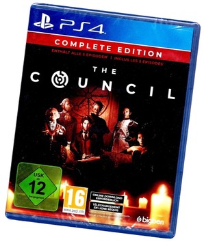 THE COUNCIL Edycja Kompletna 5 ROZDZIAŁÓW PS4 NOWA Pudełkowa