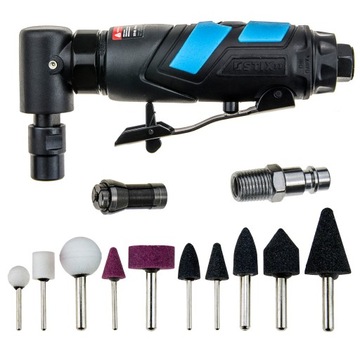 Пневматическая углошлифовальная машина с принадлежностями Штифт STT-R12 - Stix