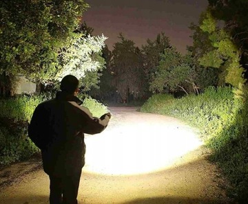 XHP90 тактический USB-фонарь с зумом + LiitoKala 26650