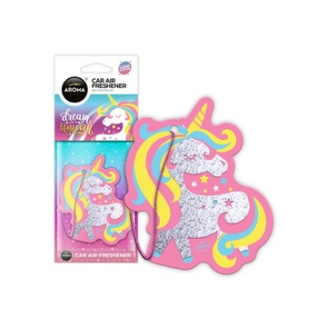 ZAPACH AROMA CAR CELLULOSE UNICORN ZAWIESZKA