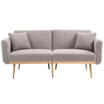 SOFA AKSAMITNA COOLMORE, SOFA ACCENT, FOTEL Z METALOWYMI NOGAMI