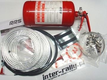 Система пожаротушения RRS FIA, механическая, сталь, 4 кг