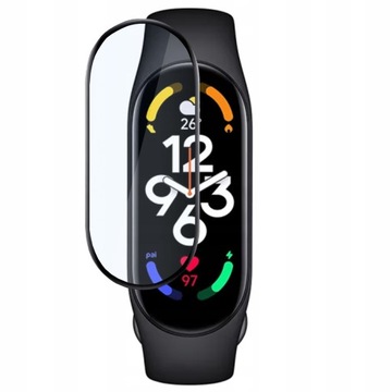Szkło Hybrydowe FULL COVER do Xiaomi Mi Band 7