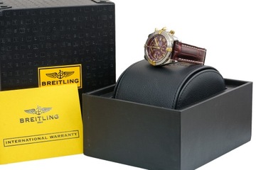BREITLING Chronomat Evolution Yellow Gold and Steel 44 mm A13356