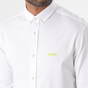 HUGO BOSS stylowa koszula regular fit WHITE XXXL