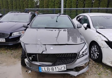 Mercedes CLA C117 Coupe 2.0 250 211KM 2016 Mercedes-Benz CLA 2016r, 2.0 Benzyna. 4MATIC. Uszkodzony przod. 2.0 210KM, zdjęcie 16