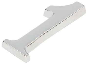 НОМЕР НОМЕР НА ДВЕРИ ХРОМ САМОКЛЕЯЩАЯСЯ 5 СМ