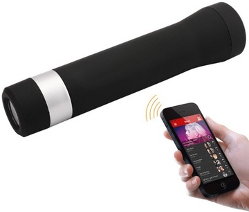 Фонарик BT SPEAKER Bluetooth MP3 велосипедная лампа 4в1