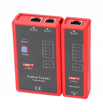 Тестер сетевых кабелей UT681L RJ45 RJ11