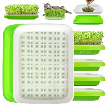 TOPRUNYI tacki do kiełkowania, 4 sztuki