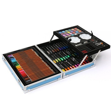 ХУДОЖЕСТВЕННЫЙ НАБОР ДЛЯ ЖИВОПИСИ, РИСОВАНИЯ, РАСКРАСКИ, МЕЛКИ, ДИНОЗАВР